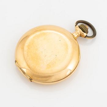 Pocket watch, hunter, 51 mm.