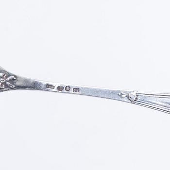 Cutlery, 23 pieces, silver, 20th century.