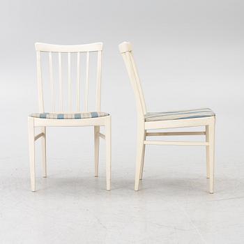 Carl Malmsten, Dining set, 7 pieces, "Herrgården", Bodafors, 1961.