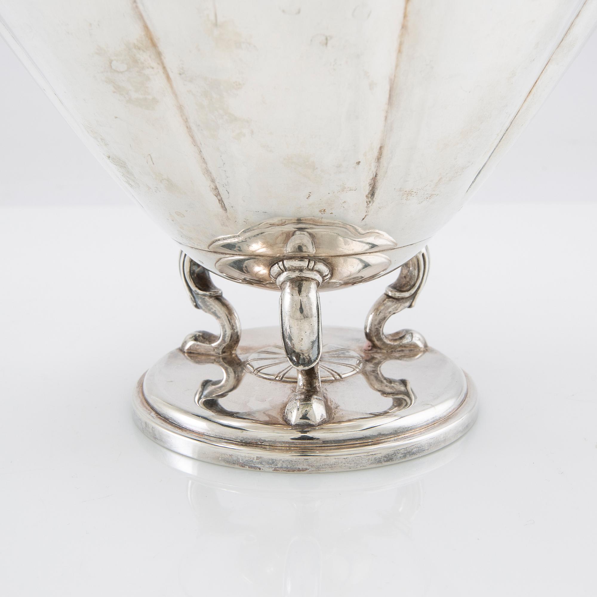 Goblet on foot silver GAB Stockholm 1930.