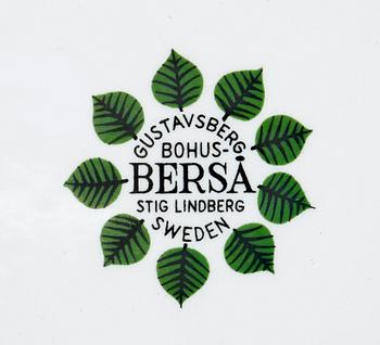 SERVISDELAR, 16 stycken, "Berså", Stig Lindberg Gustavsberg.