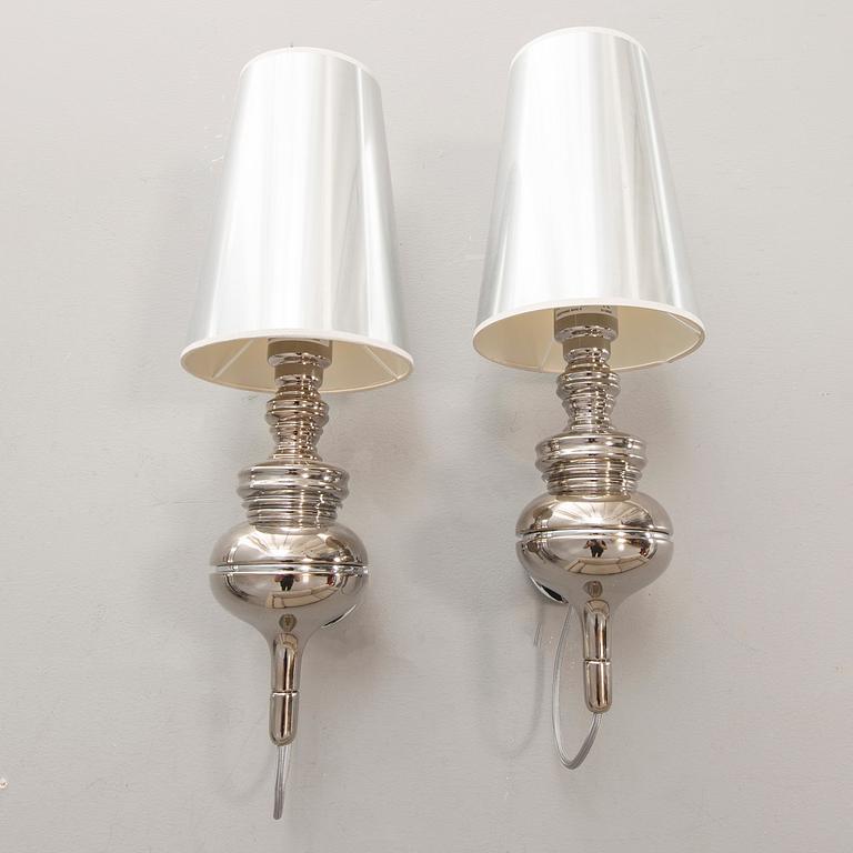 Jaime Hayón wall lamps a pair of "Josephine Mini Wall Light" Metalarte 2000s.