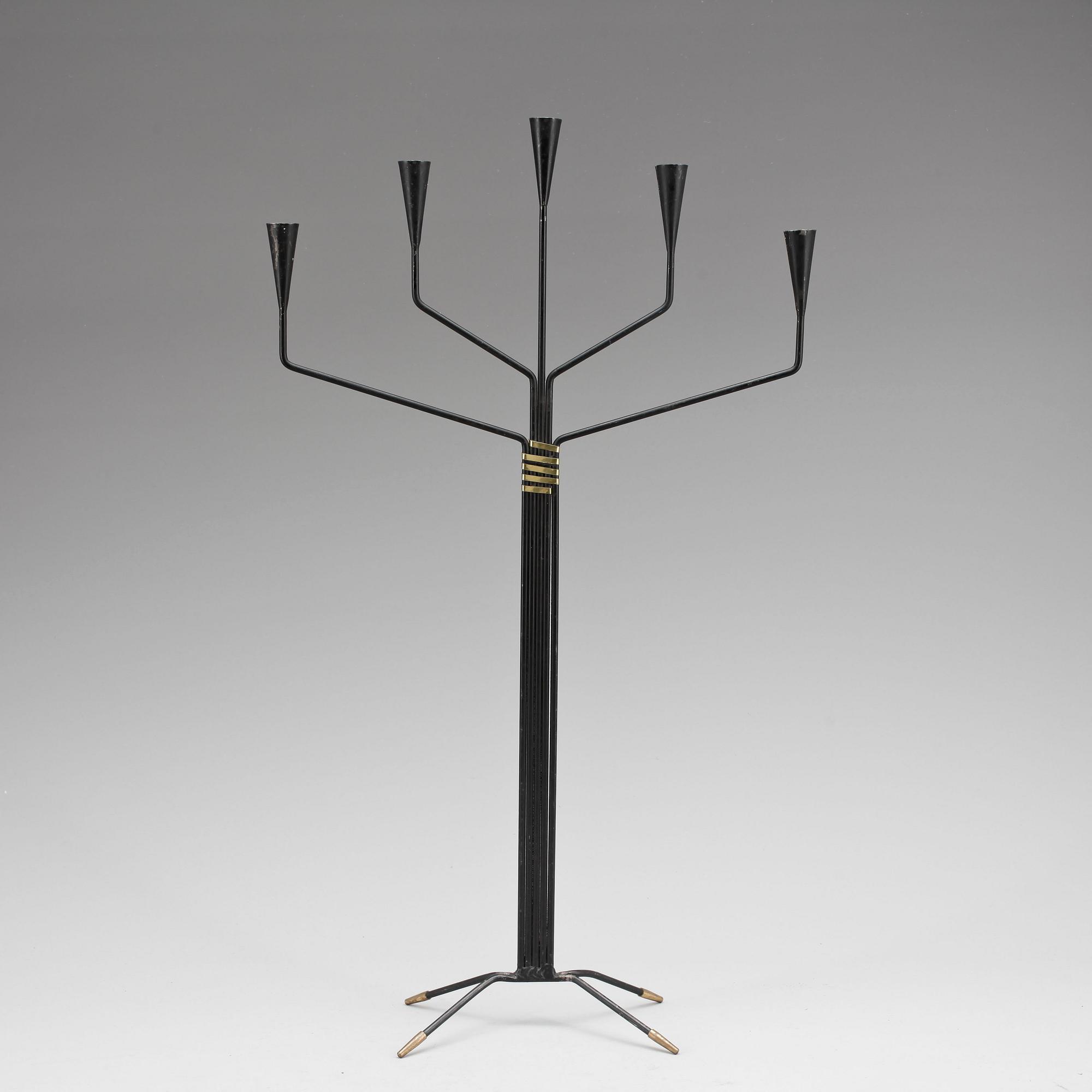 GOLVKANDELABER, 1950-tal.