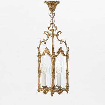 A Rococo-Style Ceiling Lantern, 20th century.