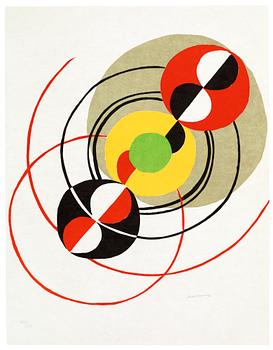 249. Sonia Delaunay, Untitled, from: "Music Maestro Please I".