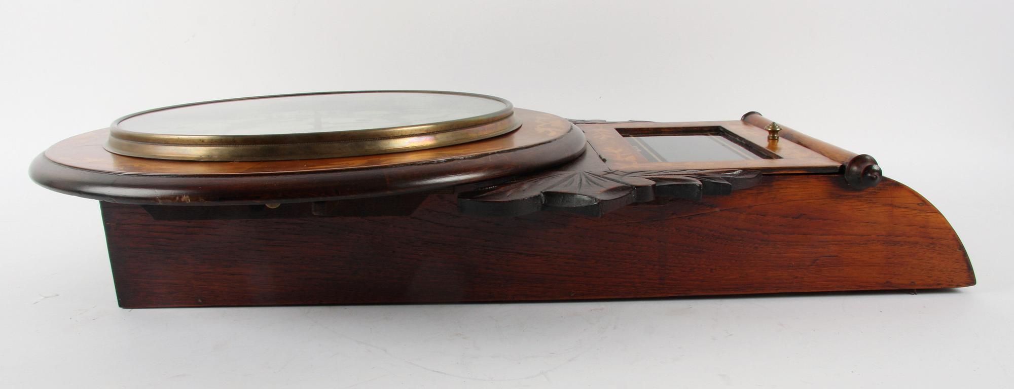 VÄGGPENDYL, sk. droppur, omkring 1900.