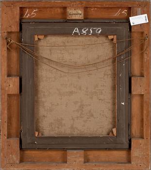 OKÄND KONSTNÄR, olja på duk, otydl sign o dat Harry McGregor, 1904.