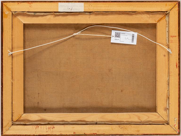 JUSTUS LUNDEGÅRD, oil on canvas, signed and dated -99.