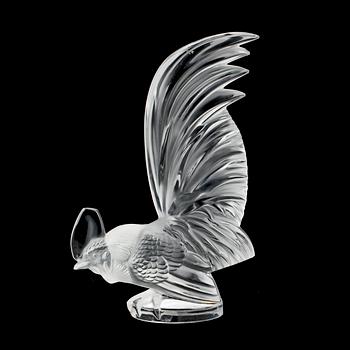 FIGURIN, glas, Lalique, 1900-talets andra hälft.
