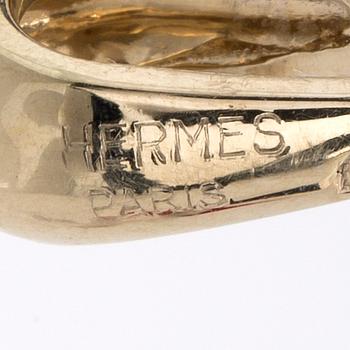 Hermès, 18K gold and white gold, pendant.