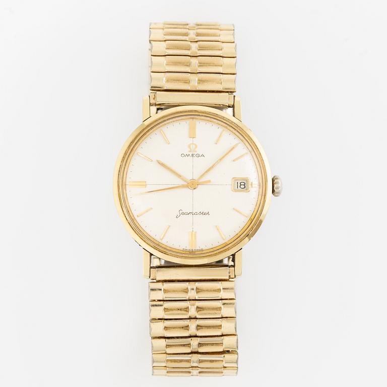 Omega, Seamaster, armbandsur, 34 mm.