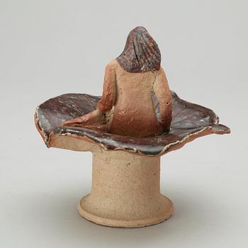 A unique Lisa Larson stoneware sculpture, Gustavsberg Studio 1970's.