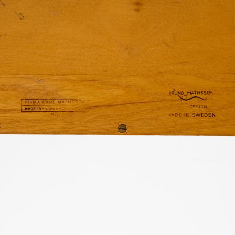 Bruno Mathsson, läsbord, Firma Karl Mathsson, Värnamo 1962.