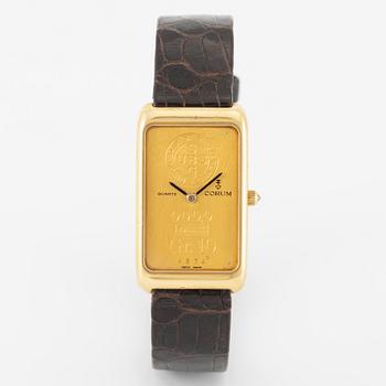 Corum, Ingot Watch, wristwatch, 21 x 34 (36) mm.