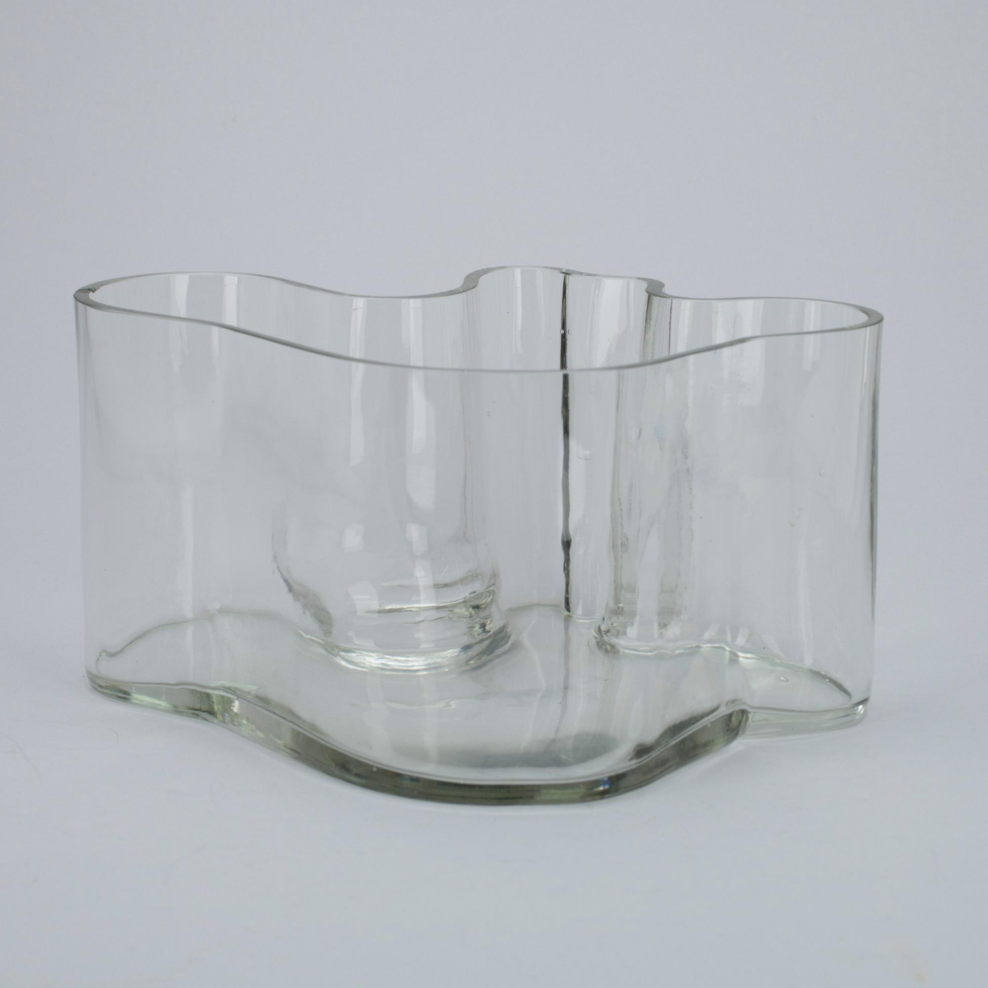 VAS, klart glas, Alvar Aalto, 1930/40-tal.