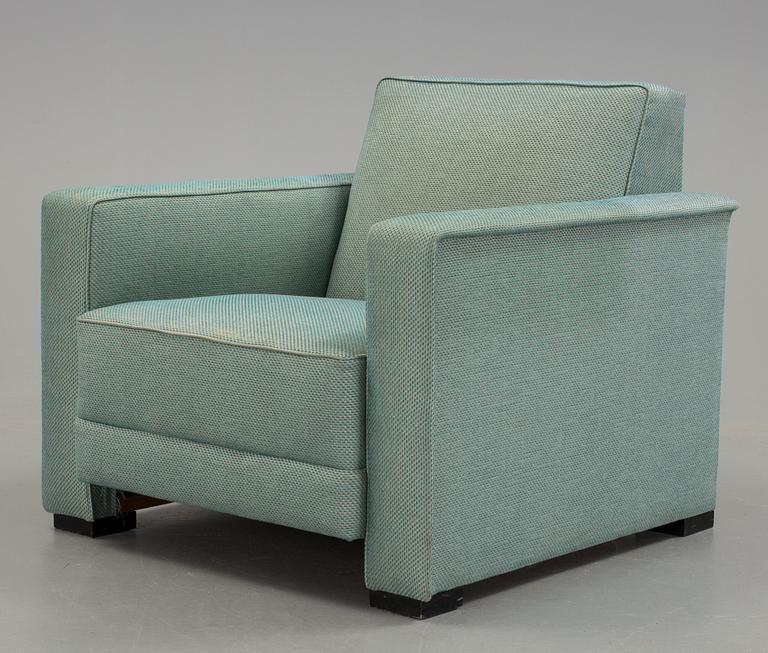 FÅTÖLJ, Jules Schyl, funkis, 1930-tal.