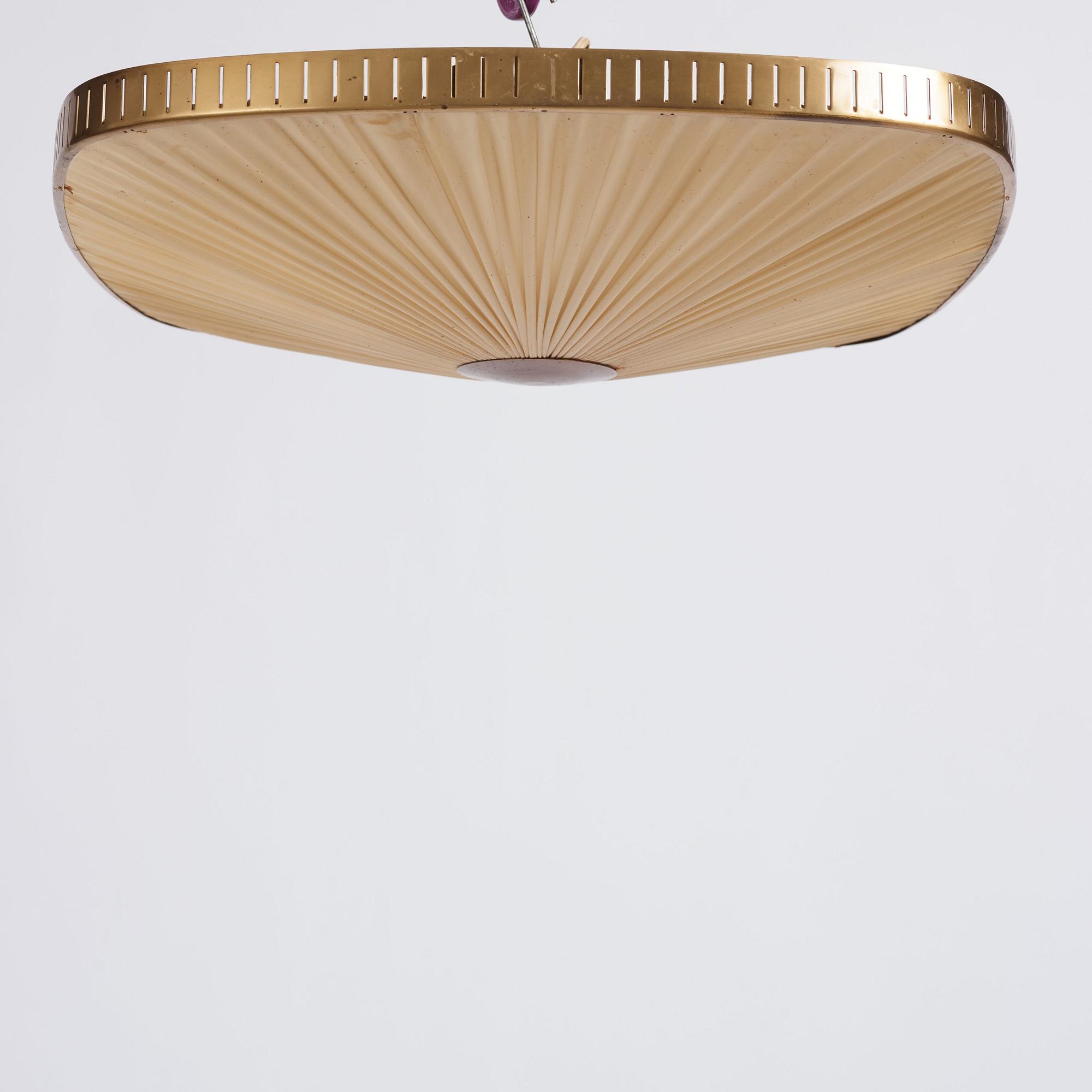 Harald Notini, a ceiling lamp, model '11858', Arvid Böhlmarks Lampfabrik, Sweden 1950s.