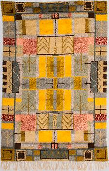 390. Laila Karttunen, RYIJY, malli Wetterhoff 1930-luku. Noin 210x142 cm.