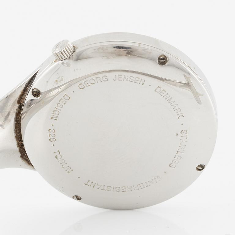 Georg Jensen, Vivianna, design Torun Bülow, armbandsur, 33 mm.