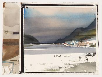 Lars Lerin, "Torshamn".