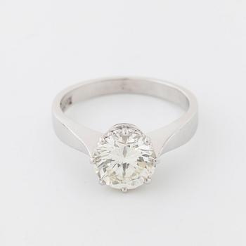 An old cut diamond ring by  Ceson, Göteborg, 1974.