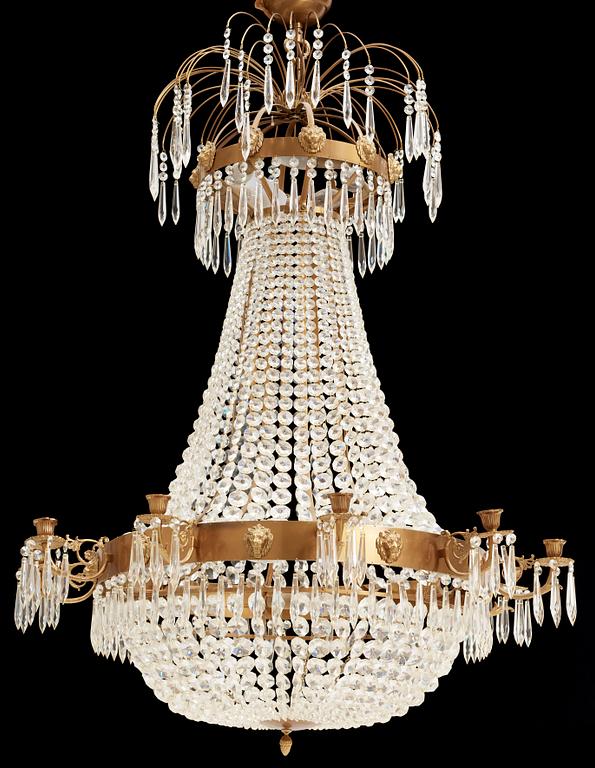 LJUSKRONA, Gustaviansk stil, 1900-talets andra hälft. H ca 124.