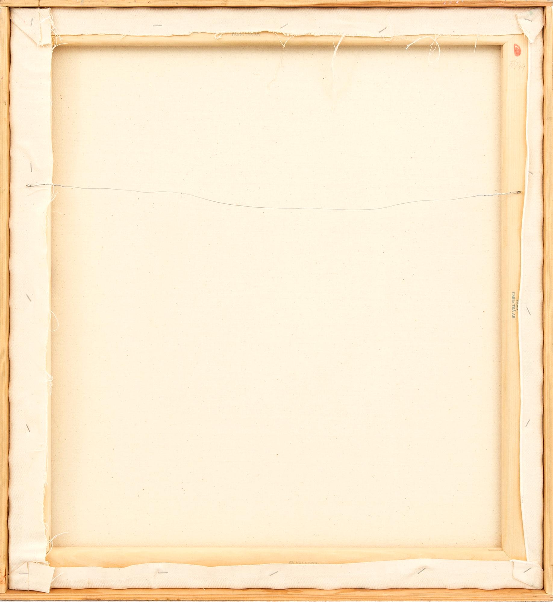 Magnus Wijkström, oil on canvas, signed.