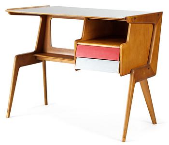 4. An Italian desk, attributed to Studio Dassi, 1950's.