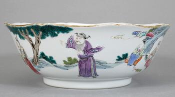 SKÅL, porslin, Kina, omkring 1900 med Daoguangs sigill.