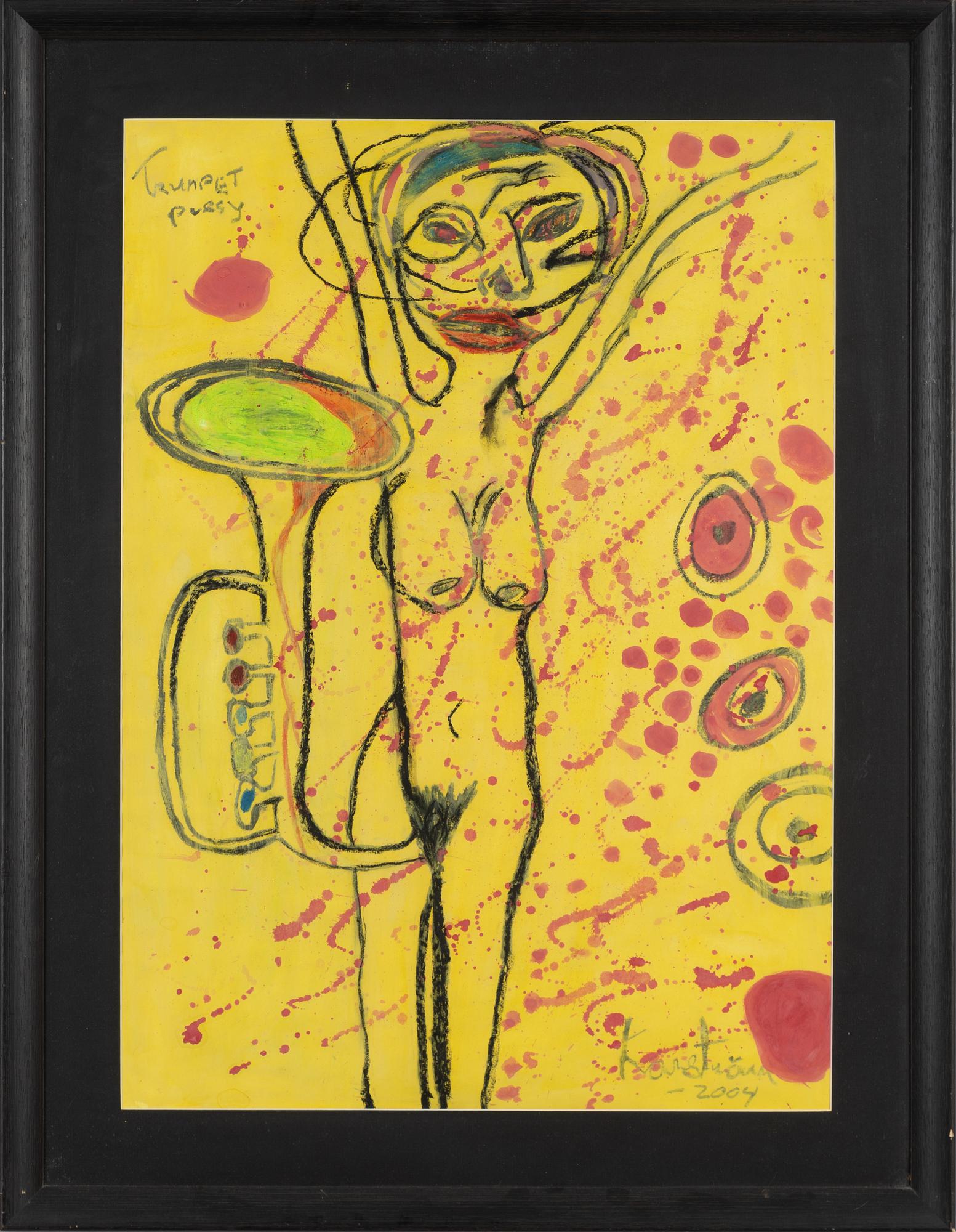 Mauritz Karström, pastel & watercolour, signed and dated 2004 verso.