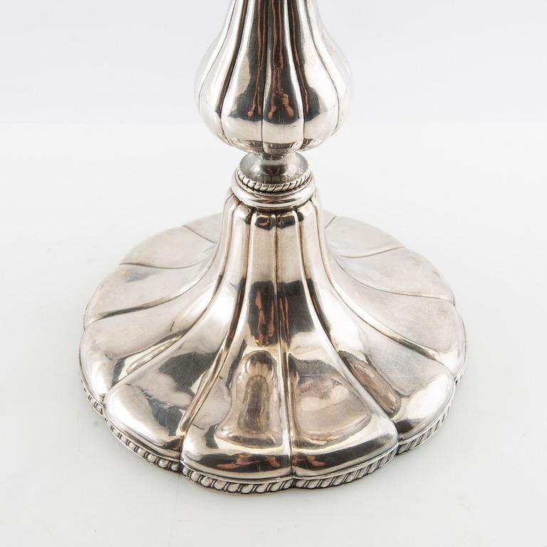 Wilhelm Pettersson  uppsatsskål silver, 1875 Åbo Finland.