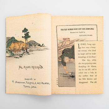 A set of five books of Japanese fairy tales. Rendered in to English By Lafcadio Hearn. T Hasegawa Publisher,