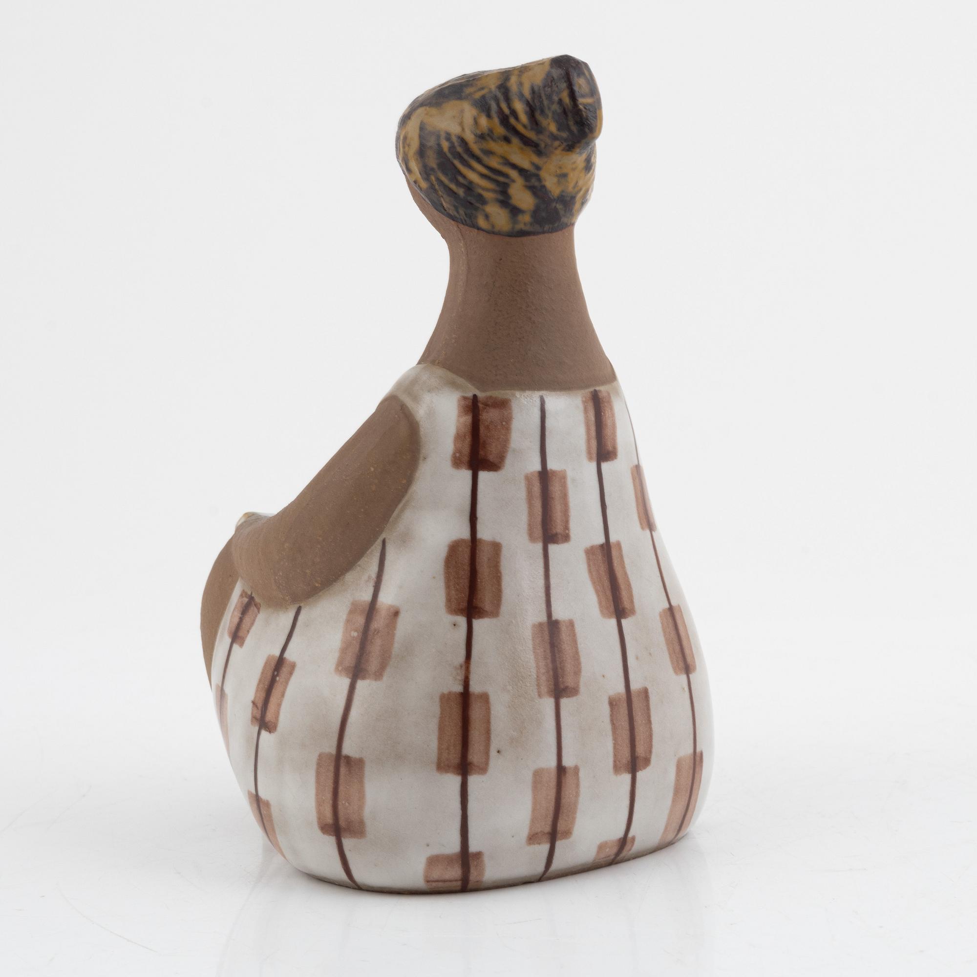 Lisa Larson, figurin, "Charlotta", Gustavsberg.