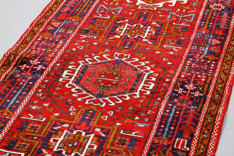 A Garadje runner, 335 x 102 cm.