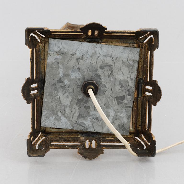 An Empire style table lamp, first half of the 20th century.