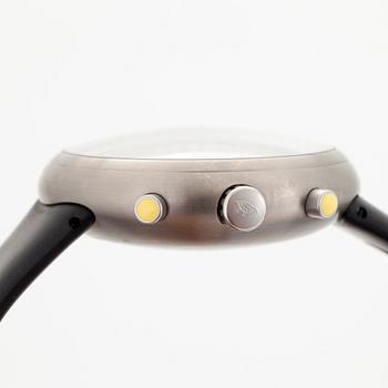 IKEPOD, Megapode, Chronometer, Marc Newson design, chronograph, wristwatch, 46 mm,