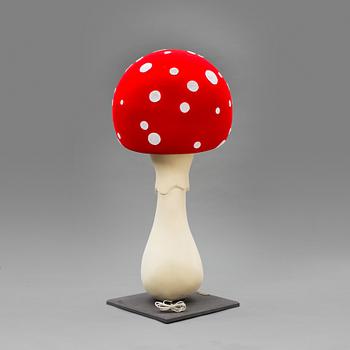 A large mushroom made by JoAnn Tan Studio for NK 2016.