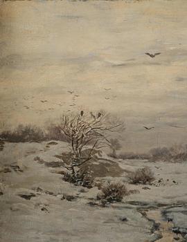 Alfred von Wierusz-Kowalski, "Postboten in Polen" (Brevbärare i Polen).