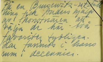 GUNNAR BRUSEWITZ, watercolour and pencil on paper, signed GBrusewitz and dated -71.