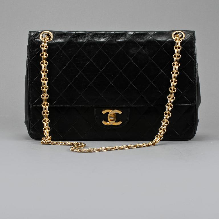 HANDVÄSKA, "Double Flap-bag", Chanel.