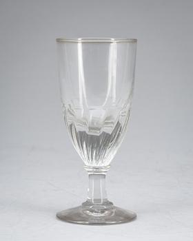 VINGLAS, 24 snarlika. Frankrike, 1800-tal.