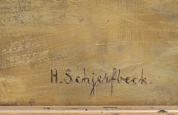 Helene Schjerfbeck, RESTING YOUNG BULL.