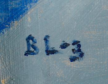 BIRGER LINDBERG, olja på duk, monogramsignerad BL-3.