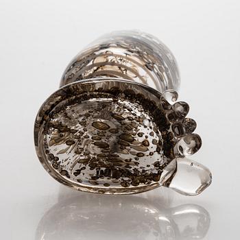 Björn Weckström, a 'Footed glass' goblet signed Björn Weckström Nuutajärvi Notsjö.