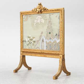Anna Casparsson, Embroidery in a screen.