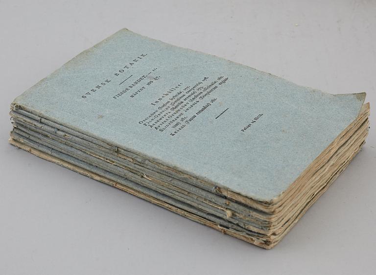 JOHAN WILHELM PALMSTRUCH, "Svensk Botanik, vol I-V. 1803-1805.