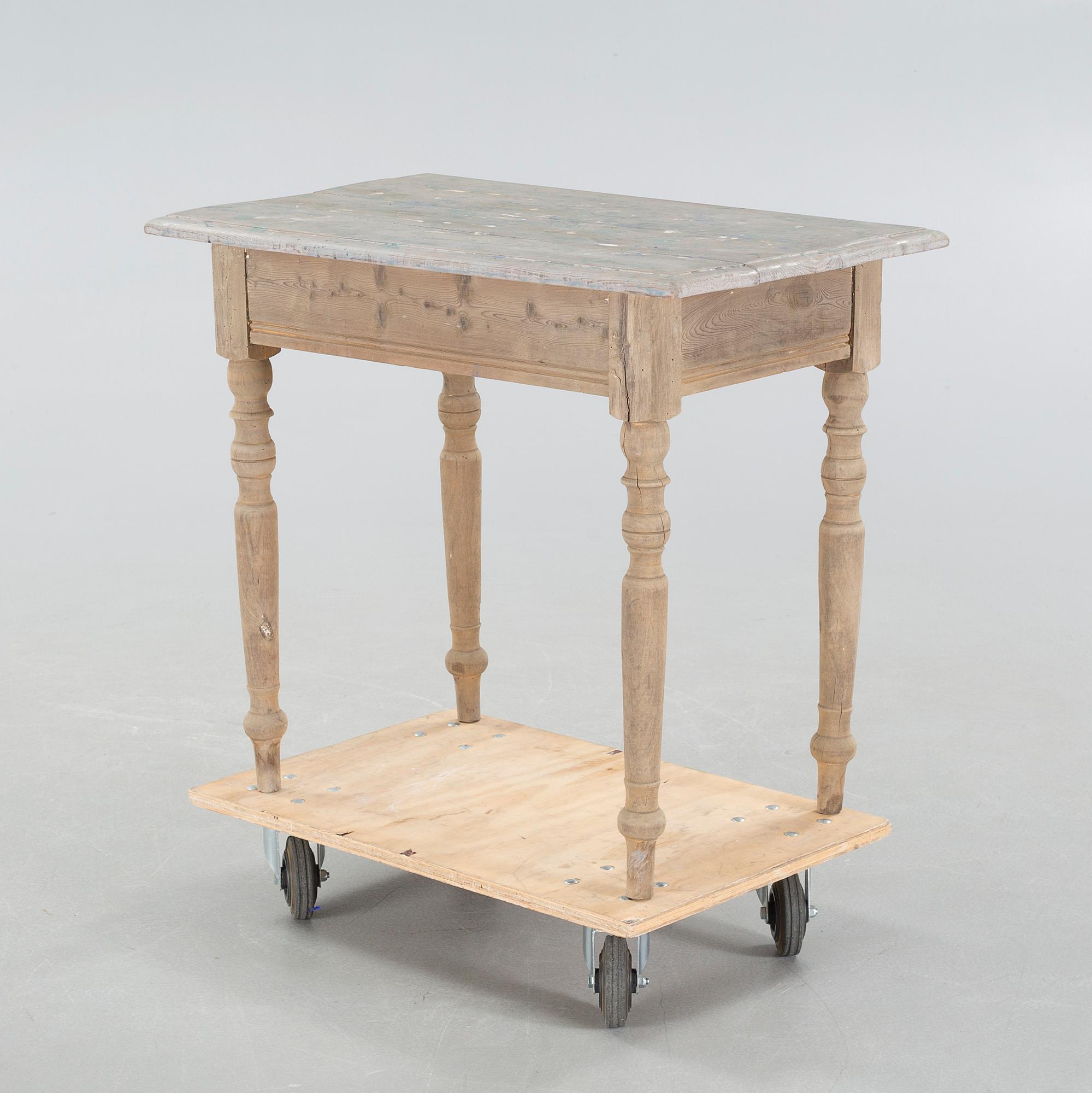 A country-side table, around the turn of the century 1900.
