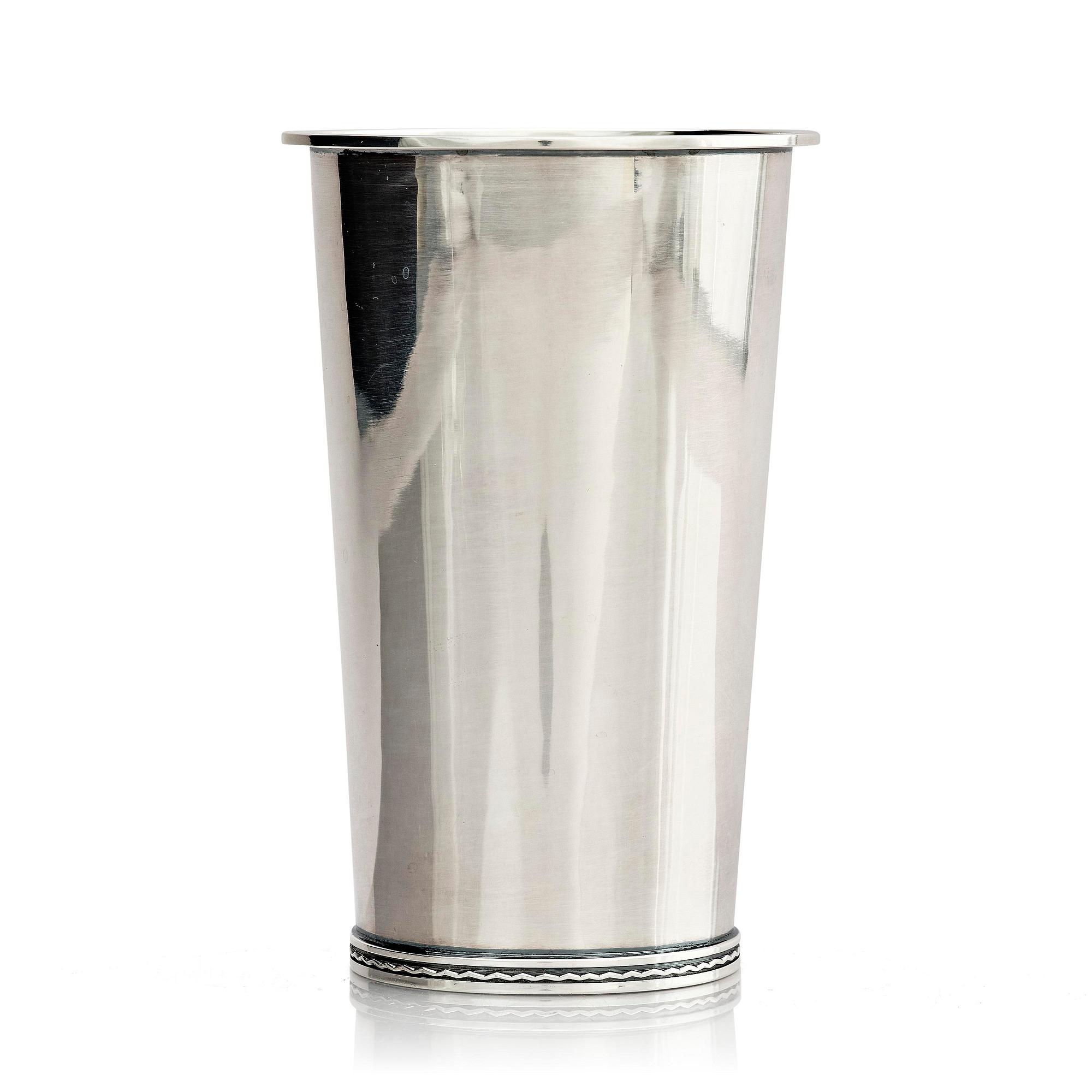 Eric Råström, a silver beaker, company Råströms Silver- O Nysilverfabrik, Stockholm, Sweden, 1974.