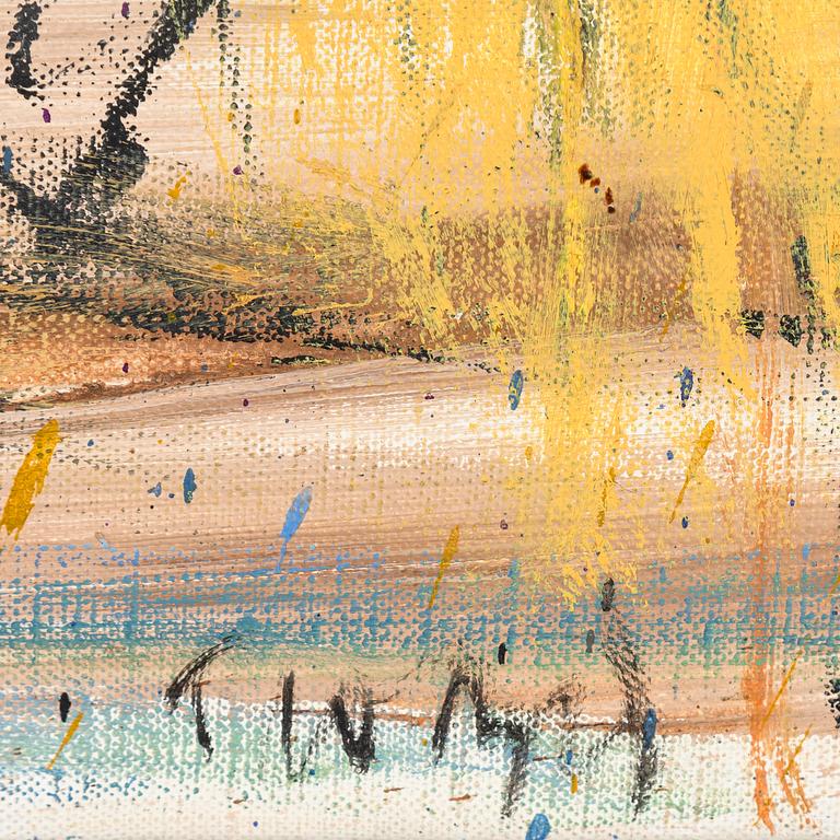 Ulf Trotzig, oil on canvas, signed.
