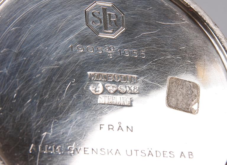 VAS, silver, WA Bolin Stockholm 1948. Vikt ca 790 gram.